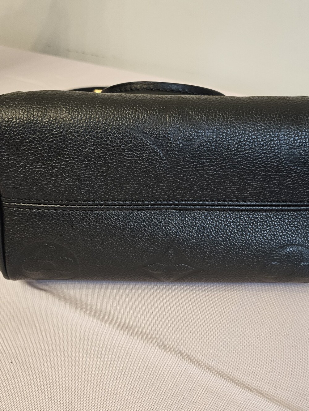 Louis Vuitton Speedy 20 Bandoulière Black Empreinte Microchipped - Picture 7 of 16